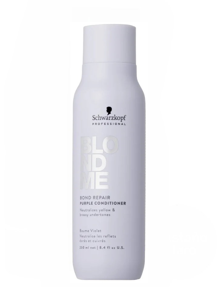 Acondicionador Morado Bond Repair BlondMe 250ml Schwarzkopf Professional