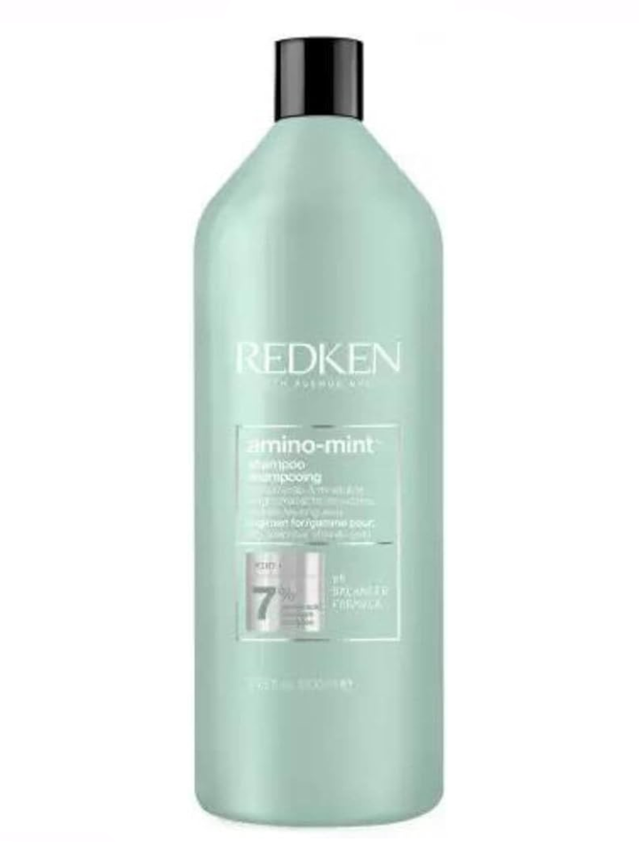 Champú Redken Amino Mint 1000ml - Para Cuero Cabelludo Graso