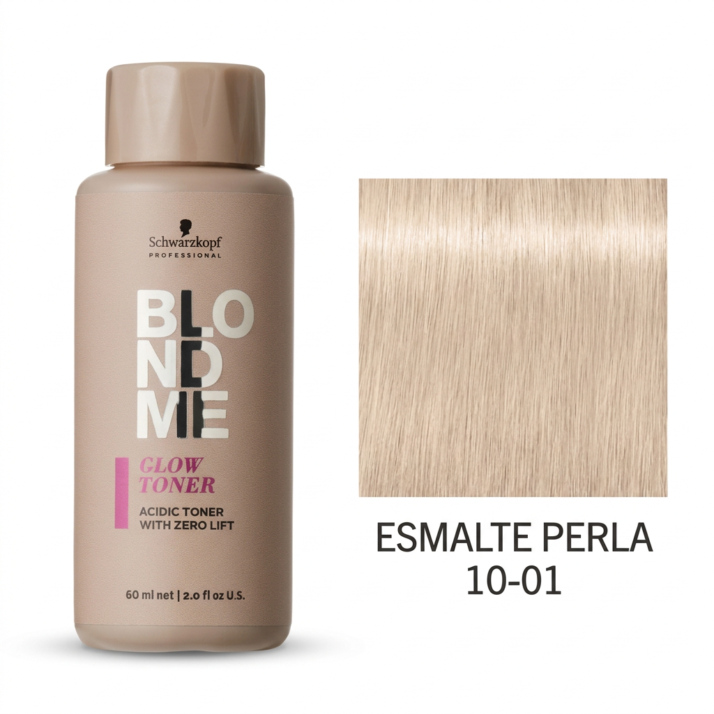 Schwarzkopf BLONDME Glow Toner Esmalte Perla 10-01 60 ml
