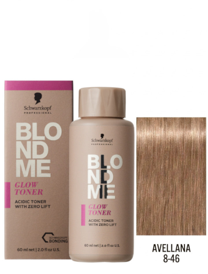 Schwarzkopf BLONDME Glow Toner Avellana 8-46 60 ml