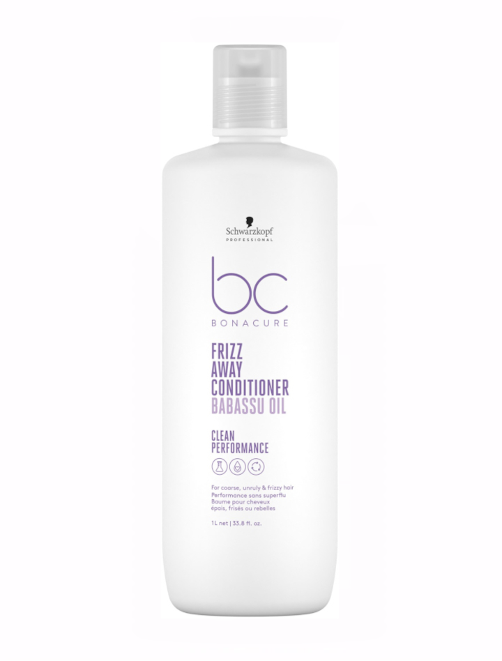 Acondicionador Cabellos Rebeldes Bonacure Frizz Away 1000ml Schwarzkopf Professional