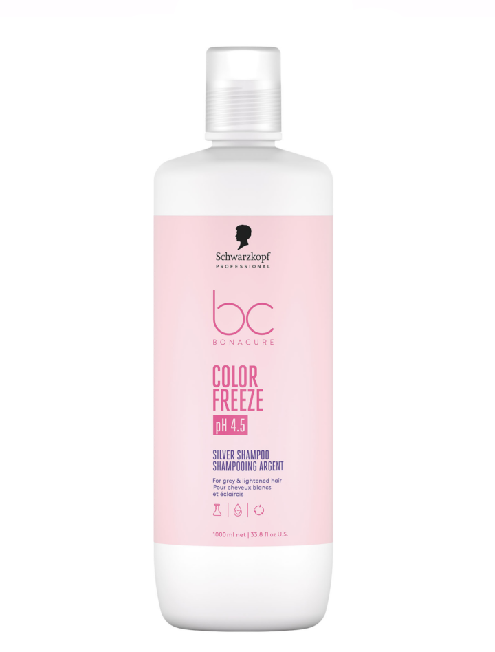 Champú Silver Color Freeze BC PH 4,5 1000ml Schwarzkopf Professional