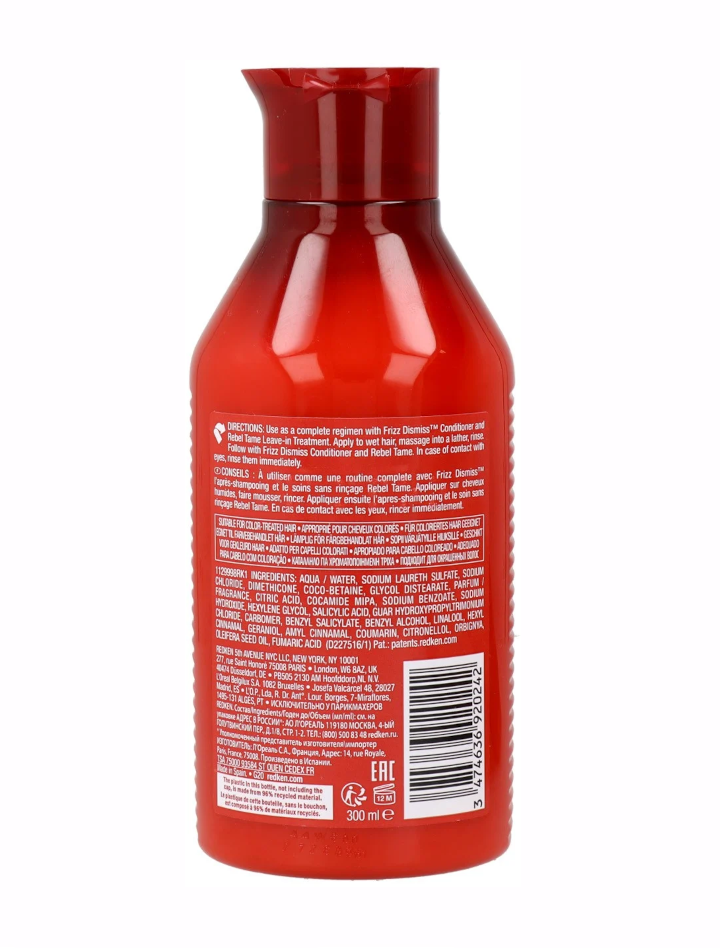 Champú Frizz Dismiss Cabello Encrespado Redken