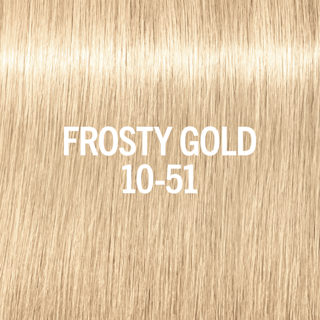 Muestra de color Frosty Gold Dorado Hielo 10-51