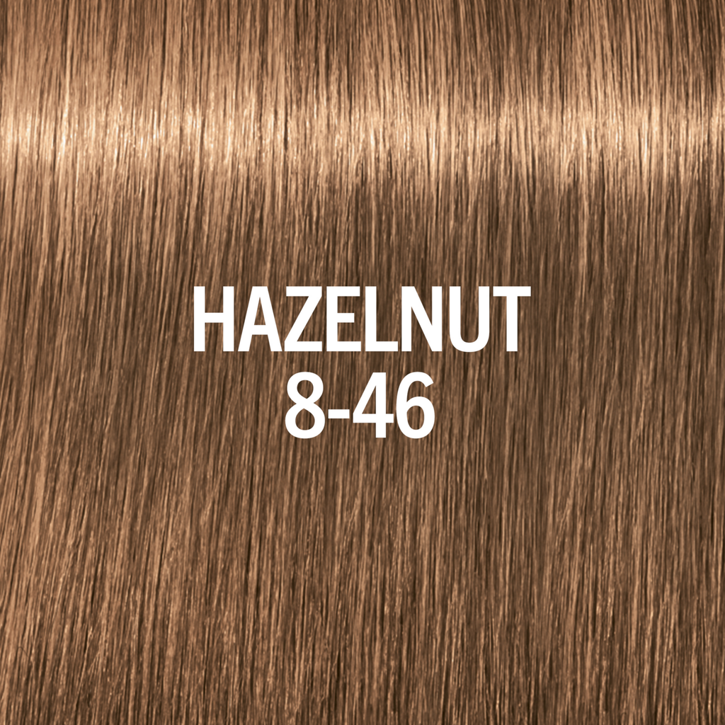 Muestra de tono Hazelnut Avellana 8-46