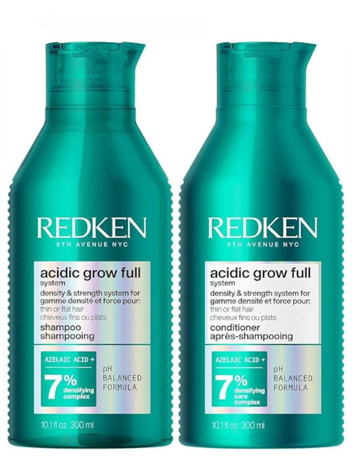 Pack Redken Acidic Grow Full System Champú + Acondicionador 300 + 300 ml