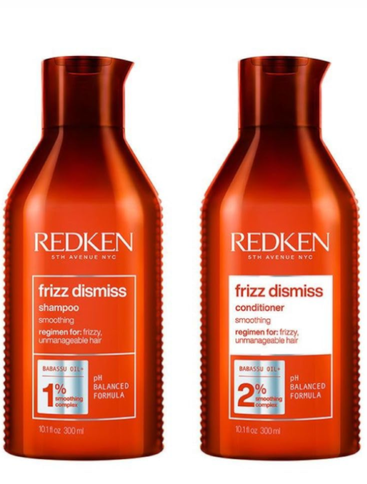Redken Frizz Dismiss | Dúo champú y acondicionador 300 ml + 300 ml