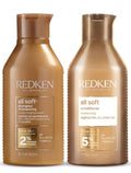 Pack Dúo Redken All Soft Champú 300 ml + Acondicionador 300 ml