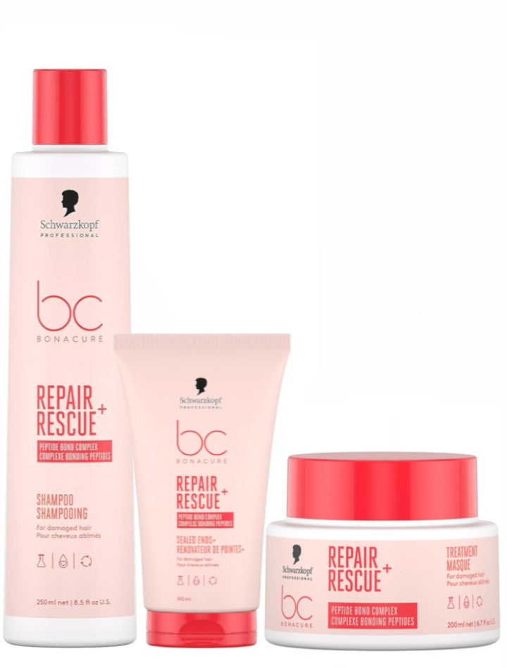 Pack Repair Rescue Bonacure Schwarzkopf Professional