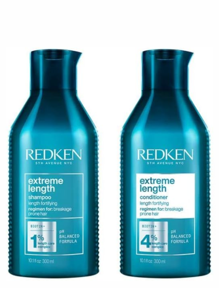 Redken Extreme Length | Dúo champú y acondicionador 300 ml + 300 ml