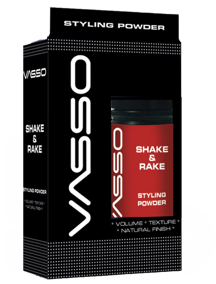 Polvos Voluminizadores Shake Rake 20g Vasso – Volumen Instantáneo y Textura Profesional